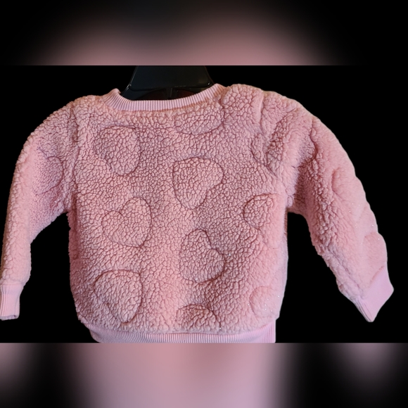 Baby Cat & Jack size 6-9M pink sweater - Picture 2 of 6